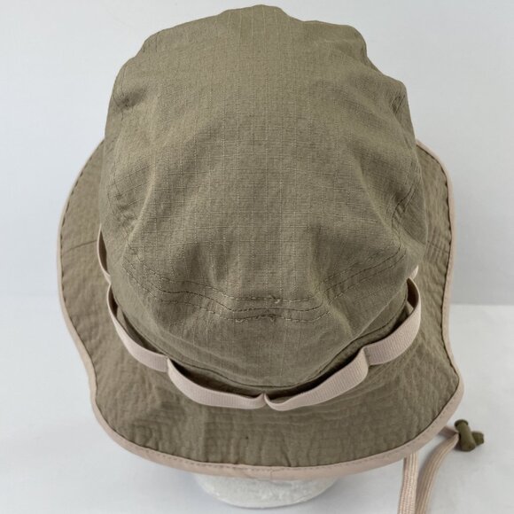 Nike Dri-Fit Apex Bucket Hat Adult M/L Beige Chin Strap Waterproof Golf Hike - Picture 4 of 8